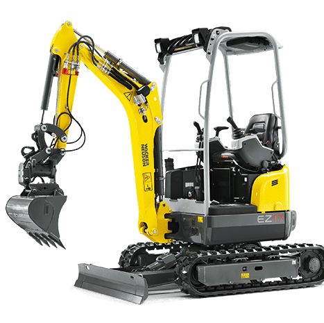 Mini Escavatore Giro Sagoma Ez 17 Waker Neuson